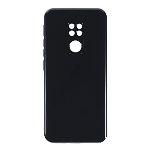 Shantime Capa para Motorola Defy 2021, capa traseira de TPU macio, à prova de choque, antiimpressões digitais, capa protetora de corpo inteiro para Motorola Defy 2021 (16,50 polegadas) (preto)