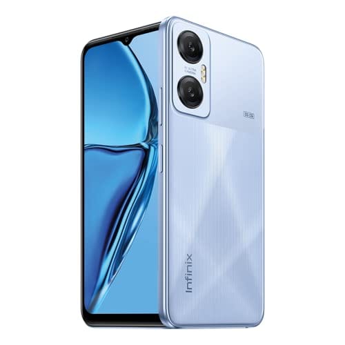 Smartphone INFINIX HOT 20 5G, 4GB RAM 128GB, Câmera Dupla até 50MP, Bateria de 5000mAh, Tela 6,6” 120Hz, Dual Chip - Azul
