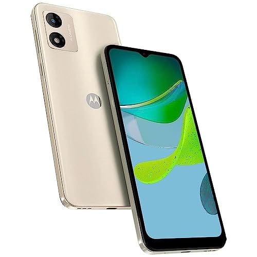 Smartphone Motorola Moto E13 4G 64GB 4GB RAM Off White
