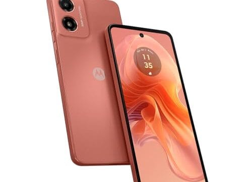 Smartphone Motorola Moto g04s - 128GB 8GB (4GB RAM+4GB Ram Boost) AI Camera 16MP sensor FPS lateral Coral