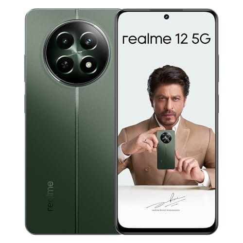 Smartphone Realme 12 5g Dual Sim 6.72" 8GB/256gb Woodland Green, Verde