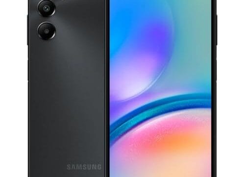 Smartphone Samsung Galaxy A05s 6,7 Tela Infinita 128GB + 6GB RAM Tela Infinita de 6.7" 50MP + 2MP + 2MP, Processador Octa-Core, Bateria de longa duração - Preto