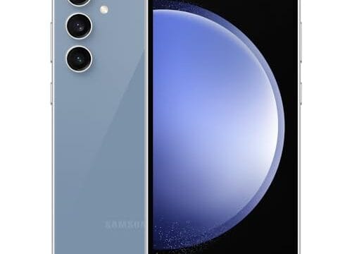 Smartphone Samsung Galaxy S23 FE 5G, 128GB, 8GB RAM, Câmera Tripla 50MP+12+10, Tela infinita 6.4" Azul
