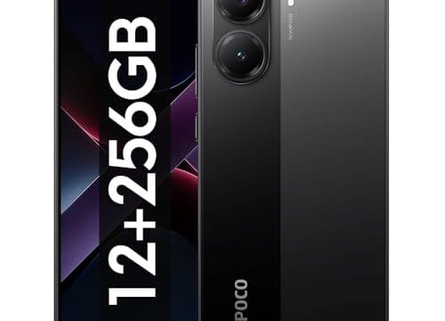 Smartphone Xiaomi POCO X7 Pro 5G 8+256GB/12+256GB/12+512GB versión Global teléfono móvil dimensión 8400-Ultra 6,67 AMOLED "1,5 K 6000mAh(typ) 90W carga NFC (Black, 12GB+256GB)