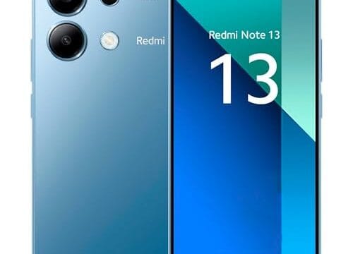 Smartphone Xiaomi Redmi Note 13 8+256GB Azul Modelo 23129RA5FL