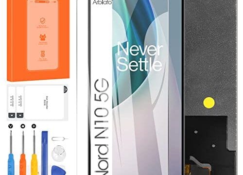 Tela de reposição para OnePlus Nord N10 5G para tela LCD Nord N10 5G BE2029, BE2025, BE2026, BE2028 Touch Display digitalizador peças de reparo (preto)