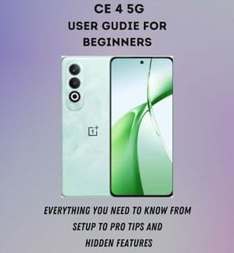 the OnePlus Nord CE 4 5G UserGuide: The Comprehensive Step-by-Step Instruction and Illustrated User Guide for Beginners & Seniors to Master the OnePlus Nord with Tips and Tricks (English Edition)