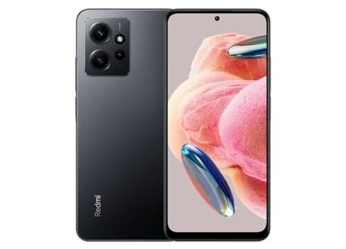 Xiaomi Redmi Note 12 4G LTE (256 GB + 8 GB) desbloqueado de fábrica, 6,7 polegadas, 50 MP triplo + (com pacote de carregador duplo de carro rápido de 33 W) (cinza ônix)
