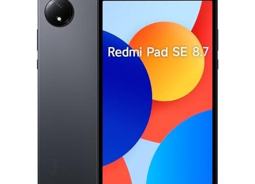Xiaomi Redmi Pad SE 8.7 4 + 128 GB cinza grafite com suporte de anel, processador MediaTek Helio G85, armazenamento expansível de até 2 TB, tela de cuidados com os olhos de 8,7 polegadas, taxa de