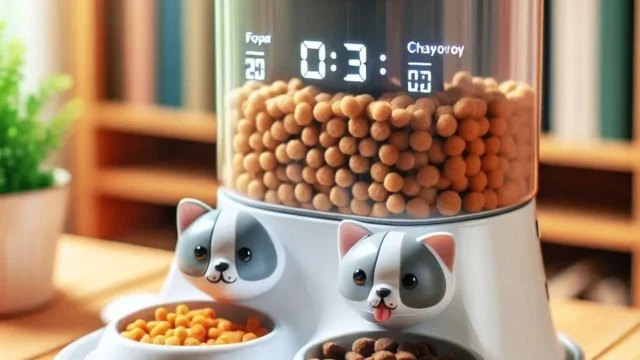 Alimentador Automático Smart Cães Gatos Pets Programável