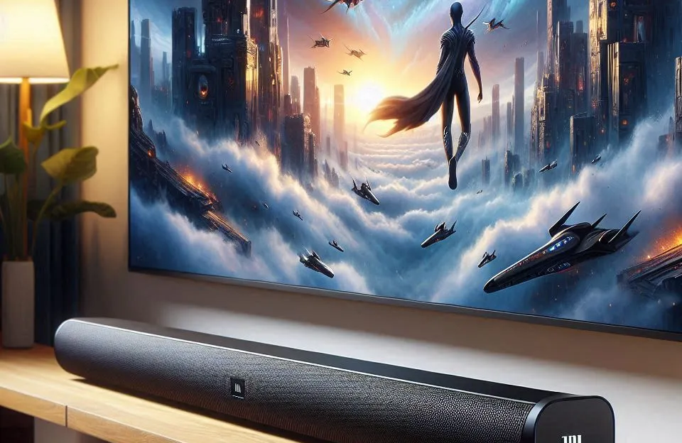 JBL Soundbar Bar 1000: Potência e Som 3D para Sua Casa