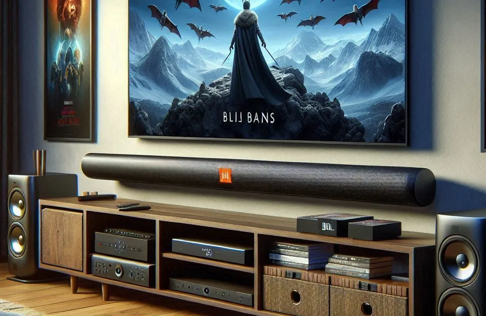 JBL Bar 800 Pro Soundbar 360W 5.1.2 Canais: Som de Cinema em Sua Casa