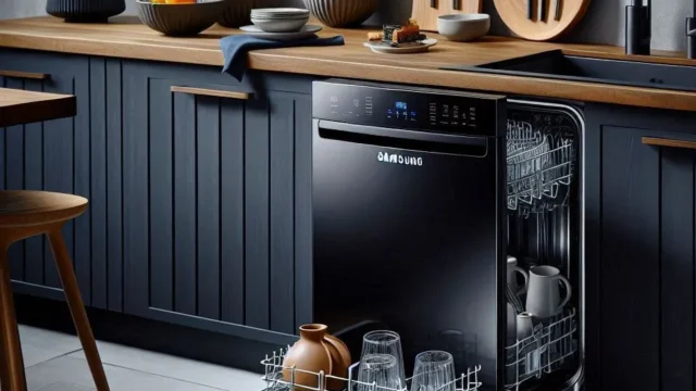 Lava-Louças Samsung Inox Preta 10 Serviços 110V DW50C6070FG/AZ: Eficiente, Elegante e Funcional
