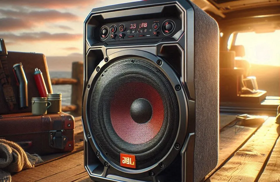 Caixa de Som Ativa Bluetooth JBL IRX108BT 1000W RMS 8” – Potência, Qualidade e Versatilidade
