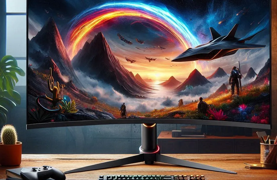 Monitor Gamer 34" Curvo 1ms 165Hz UltraWide QHD