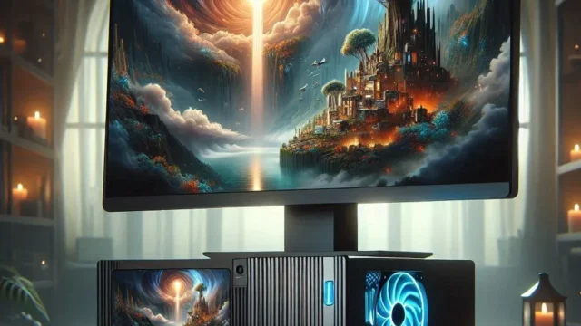 Mini Desktop Intel Core i7 16GB RAM SSD 480GB com Monitor 21"