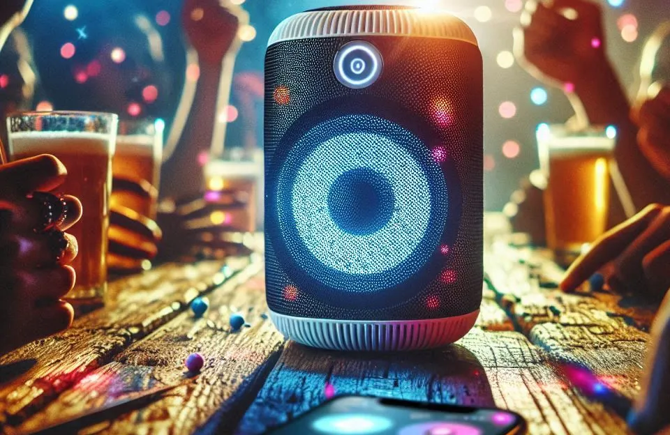 Party Speaker Philips Bluetooth com Luzes de LED e TWS