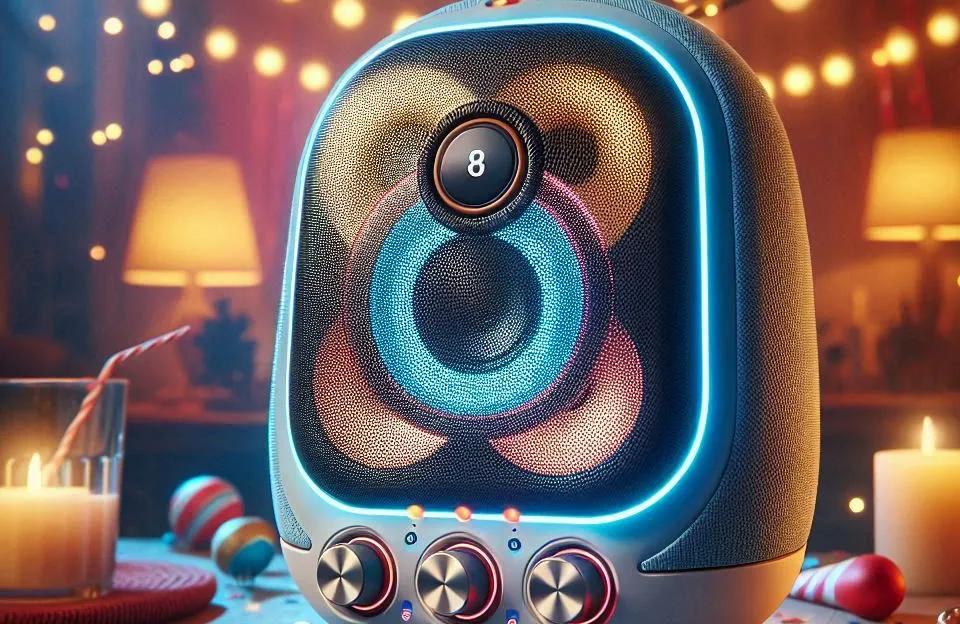 Party Speaker Philips Bluetooth com Luzes e Entradas