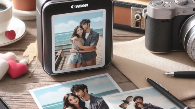 Canon Impressora Fotográfica Quadrada Portátil SELPHY QX10: Praticidade e Qualidade para Fotos Instantâneas