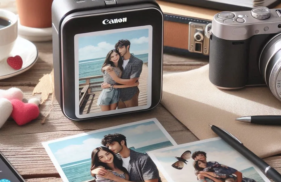 Canon Impressora Fotográfica Quadrada Portátil SELPHY QX10: Praticidade e Qualidade para Fotos Instantâneas