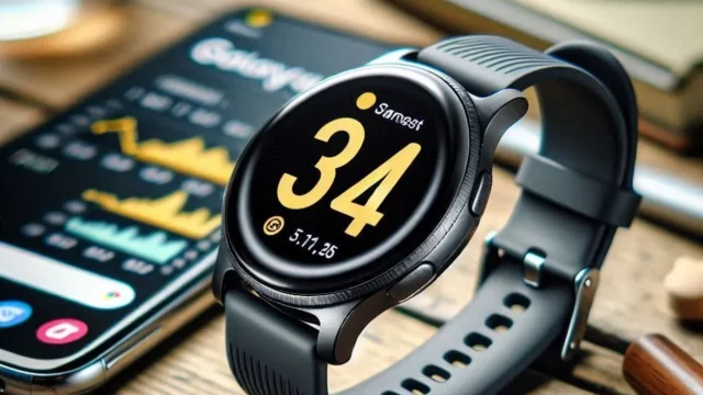 Smartwatch Samsung Galaxy Fit3 Display 1.6" Grafite: Conectividade e Performance Imbatíveis