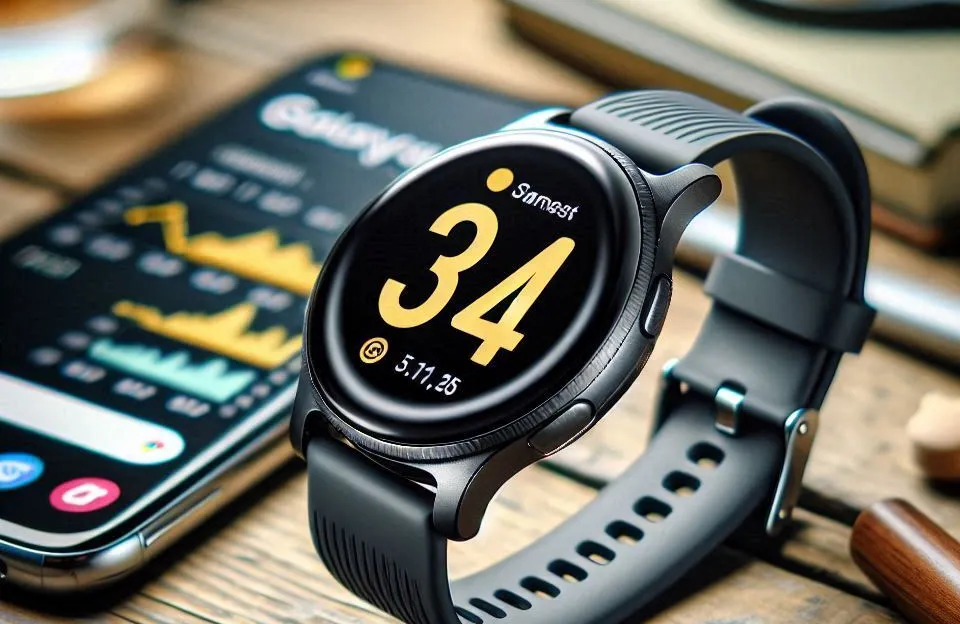 Smartwatch Samsung Galaxy Fit3 Display 1.6" Grafite: Conectividade e Performance Imbatíveis