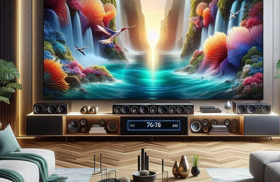 Smart Big TV 85" Crystal UHD 4K 85DU8000 + Soundbar HW-B550/ZD