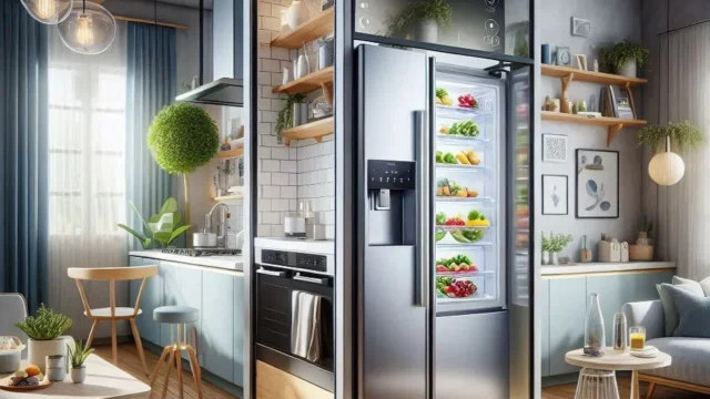 Samsung Geladeira Side by Side SmartThings RS57 564L