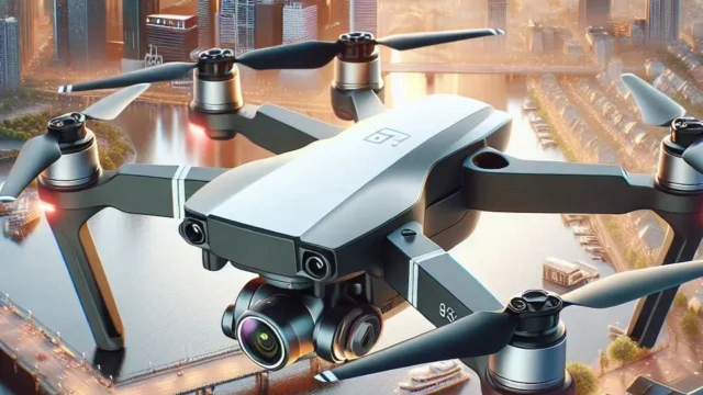 Drone GPS FPV WiFi 5 GHz com Câmera 8K e Cardan 3 Eixos