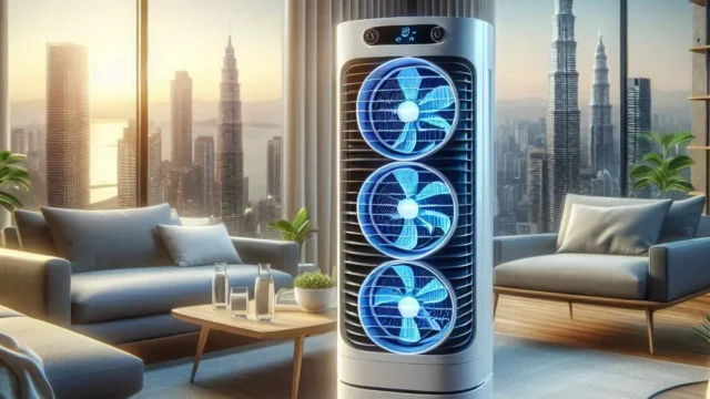 WAP Climatizador de Ar Torre CONTROL DIGITAL 3 em 1