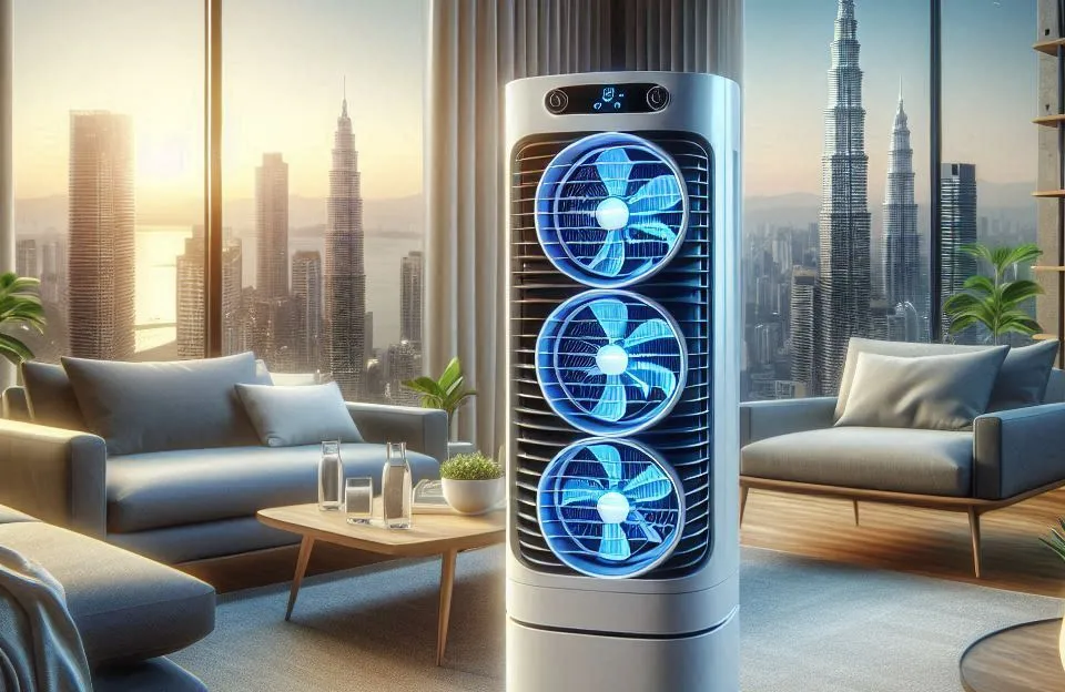 WAP Climatizador de Ar Torre CONTROL DIGITAL 3 em 1