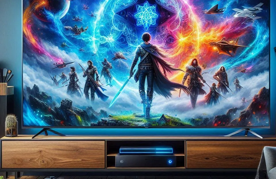 Samsung Smart TV 75" UHD 4K com Gaming Hub e Alexa