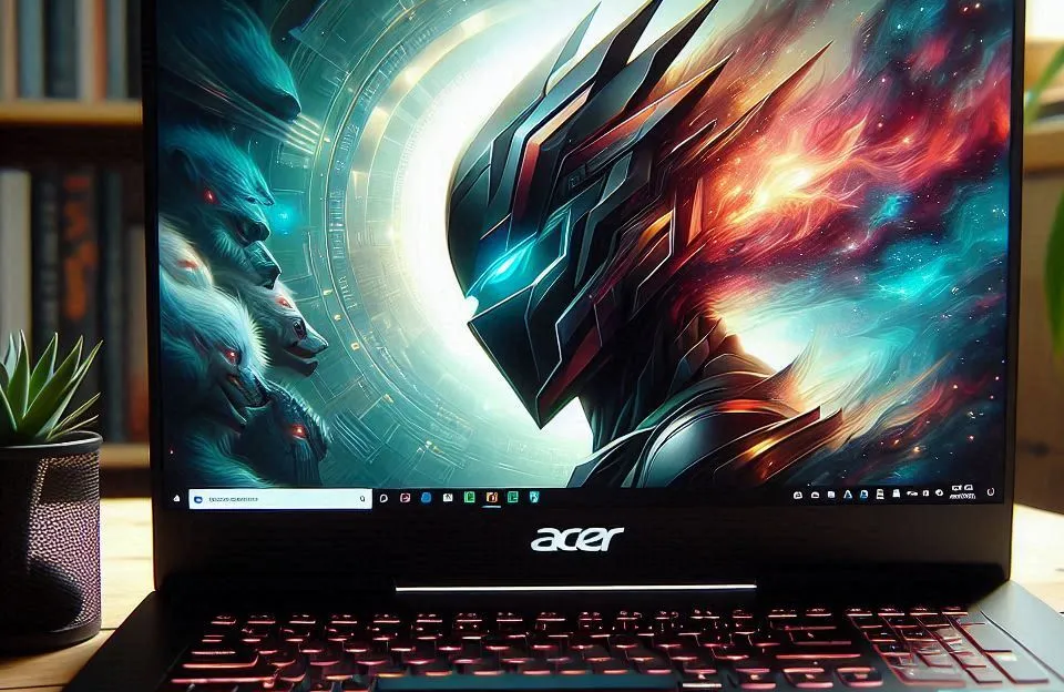 Notebook Acer ANV15-51-50KD com RTX 2050 e SSD 512GB