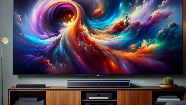 Smart TV LG OLED48C4 4K com Painel 144Hz e Dolby Atmos