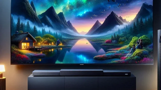 Samsung Combo Smart TV 55 QLED 4K com Soundbar