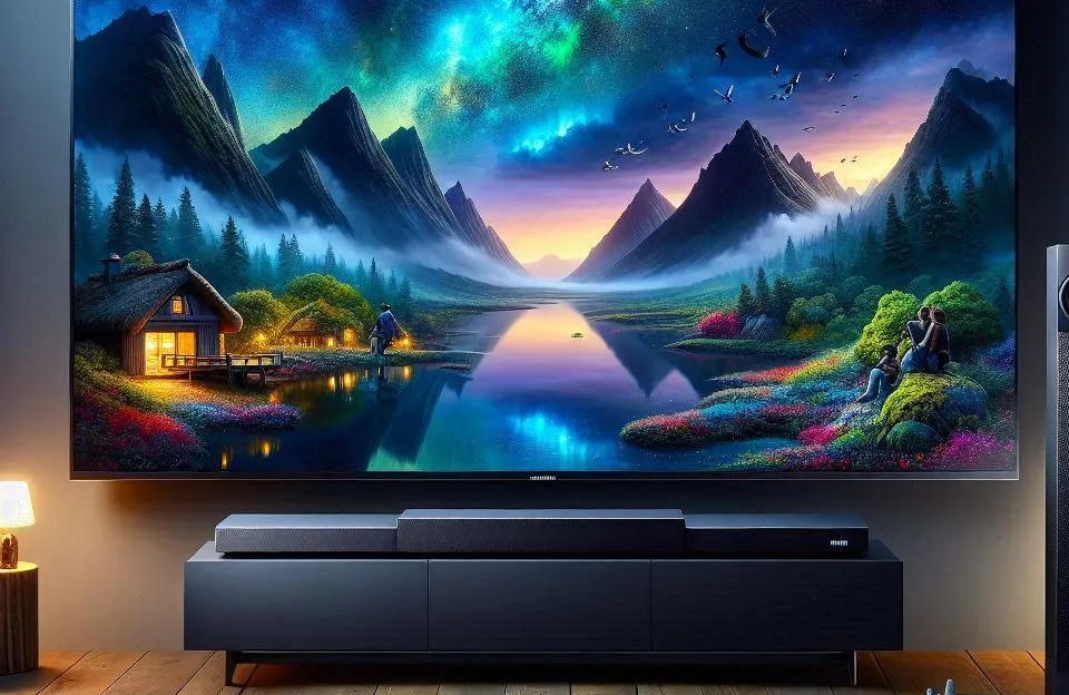 Samsung Combo Smart TV 55 QLED 4K com Soundbar