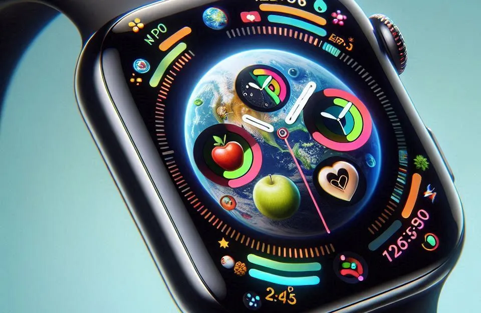 Apple Watch Series 9 GPS com recursos de saúde e segurança