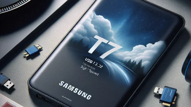 SSD Externo Samsung T7 1TB USB 3.2 com Alta Velocidade