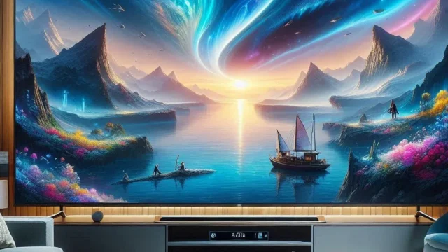 Smart TV QLED 65" 4K Toshiba 65C450NS: Desempenho e Tecnologia para Sua Casa
