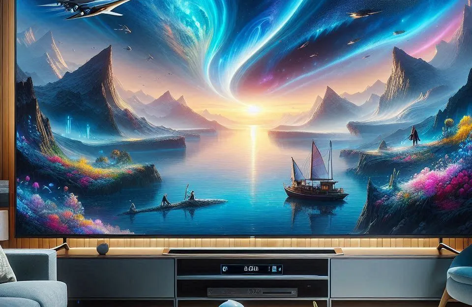 Smart TV QLED 65" 4K Toshiba 65C450NS: Desempenho e Tecnologia para Sua Casa