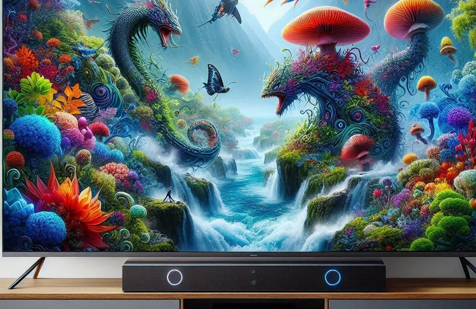 Smart TV Toshiba 65" QLED 4K com Modo Arte e Vidaa