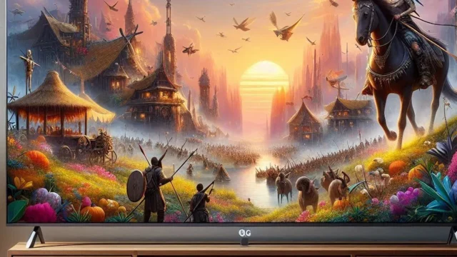 TV LG 65" Smart QNED 4K UHD com som imersivo e WebOS