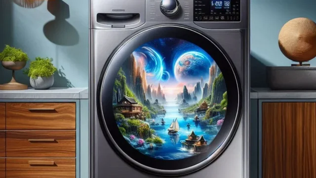 Samsung Lava e Seca WD11M4473PX Inox Look: Alta Performance e Tecnologia Digital Inverter