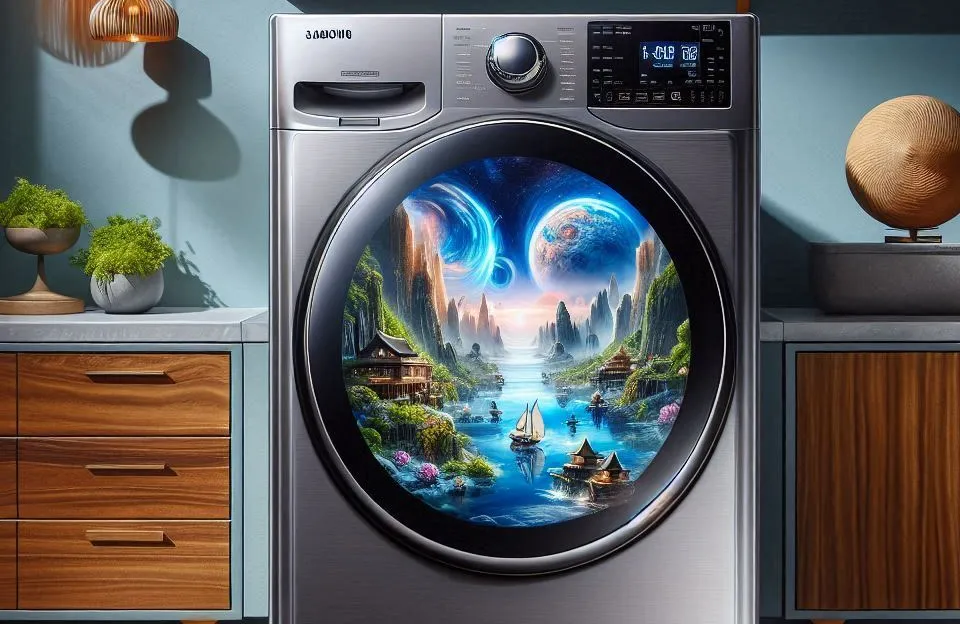 Samsung Lava e Seca WD11M4473PX Inox Look: Alta Performance e Tecnologia Digital Inverter