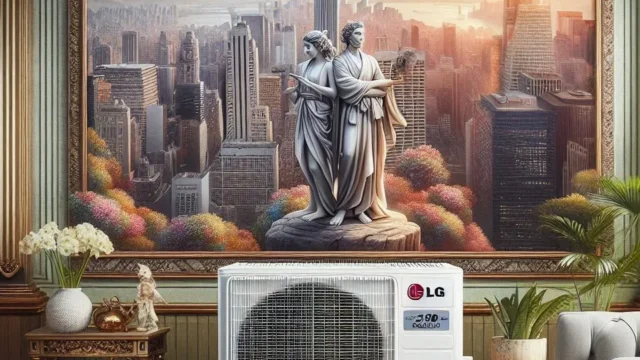 Ar Condicionado Hi Wall LG Dual Inverter Voice 18.000 Btus Quente e Frio 220v R-32