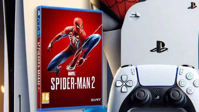 Sony PlayStation 5 Slim 1TB com Spider-Man 2