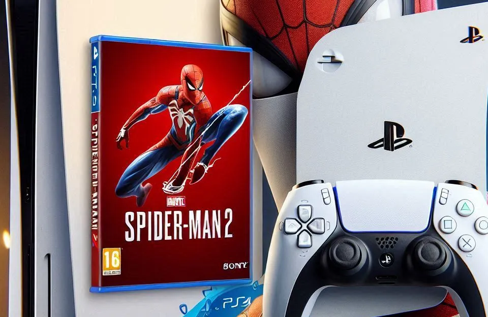 Sony PlayStation 5 Slim 1TB com Spider-Man 2