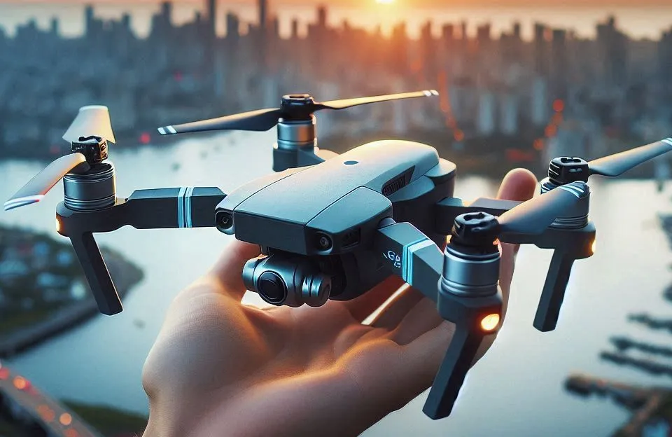 DJI Mini Drone 4K com Estabilização e 10 km de Alcance