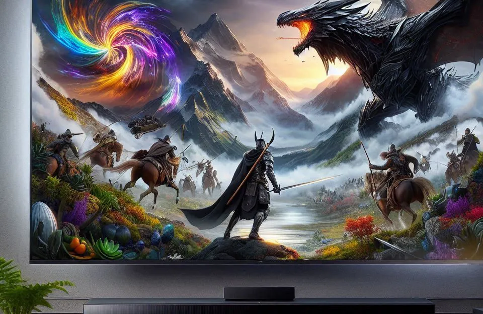 Samsung Smart TV 70" UHD 4K com Crystal 4K e Gaming Hub