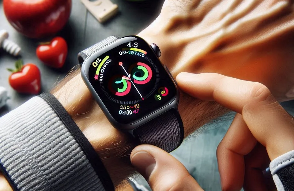 Apple Watch Series 10 GPS com recursos de saúde e treino